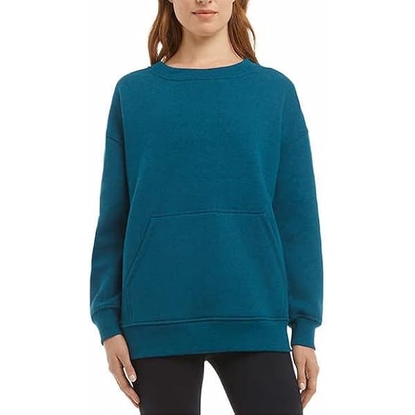 Amazon.com: Danskin Ladies' Oversized Crewneck Pullover with